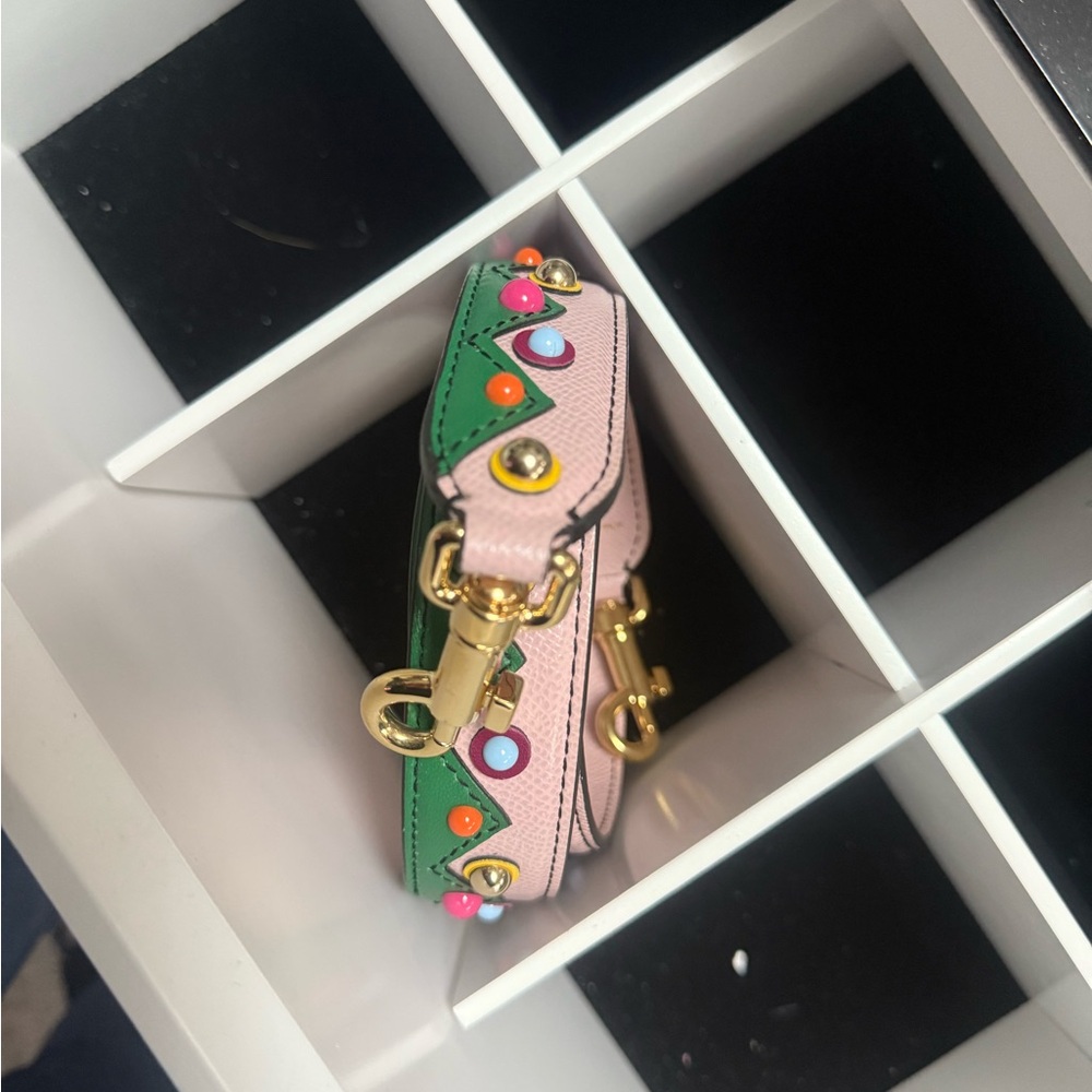 Dolce & Gabbana Pink and Green Shoulder Bag